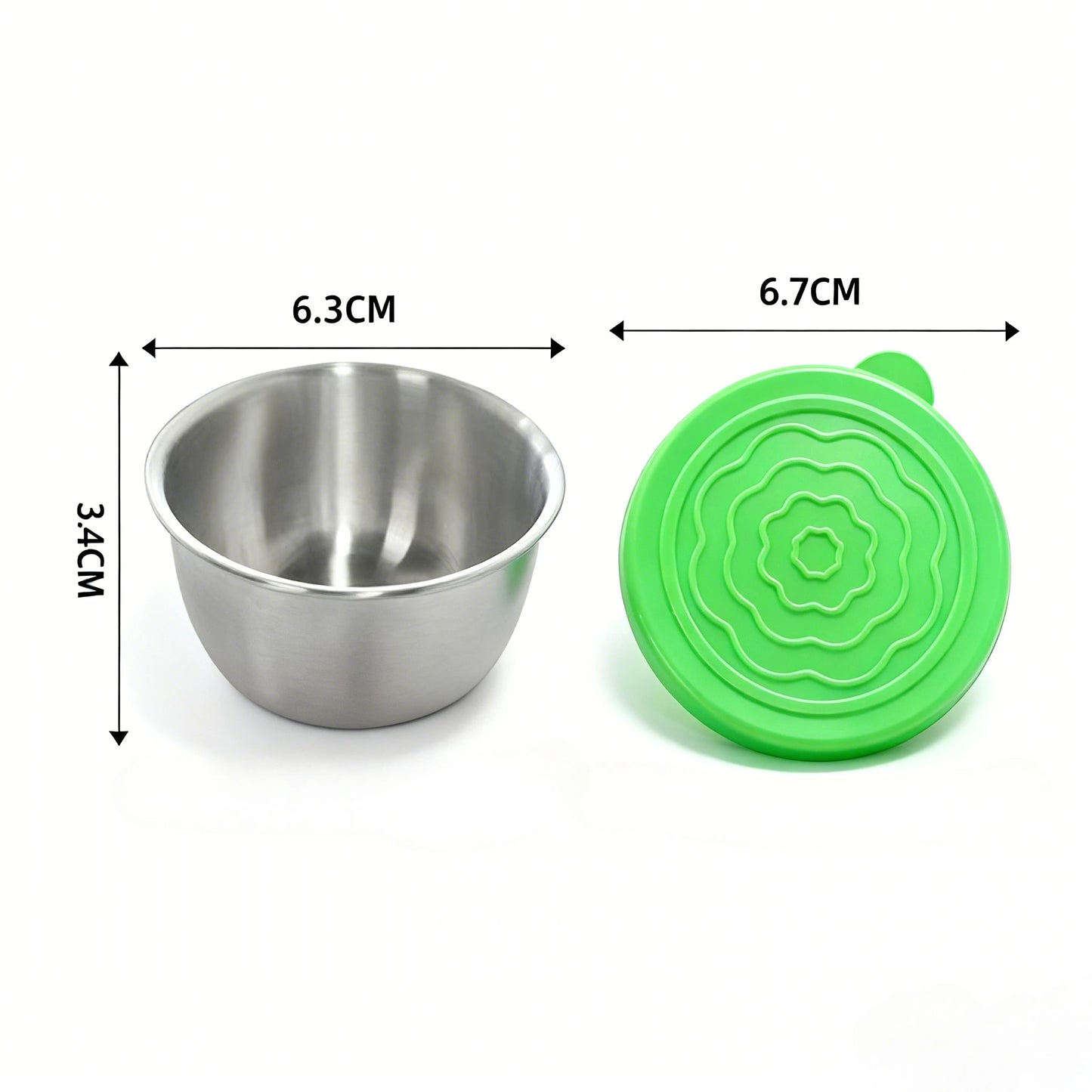 LeakLock Stainless Steel Meal Prep Containers (6-Pack)