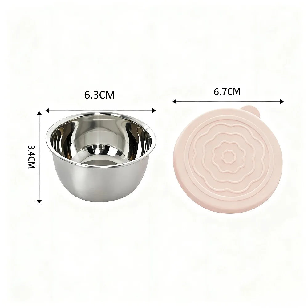 LeakLock Stainless Steel Meal Prep Containers (6-Pack)