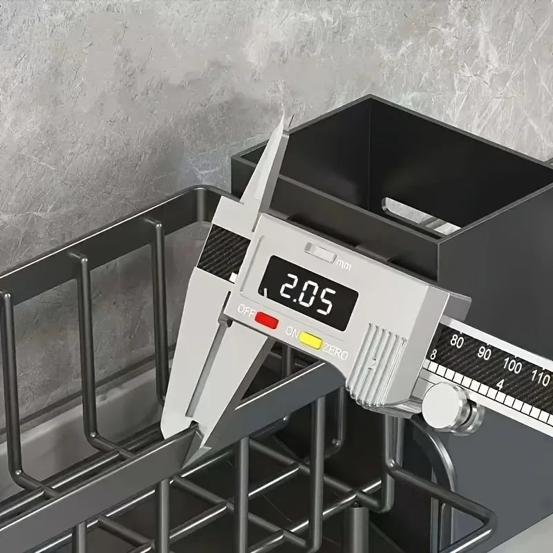 No-Drill Kitchen Sink Organizer & Sponge Holder